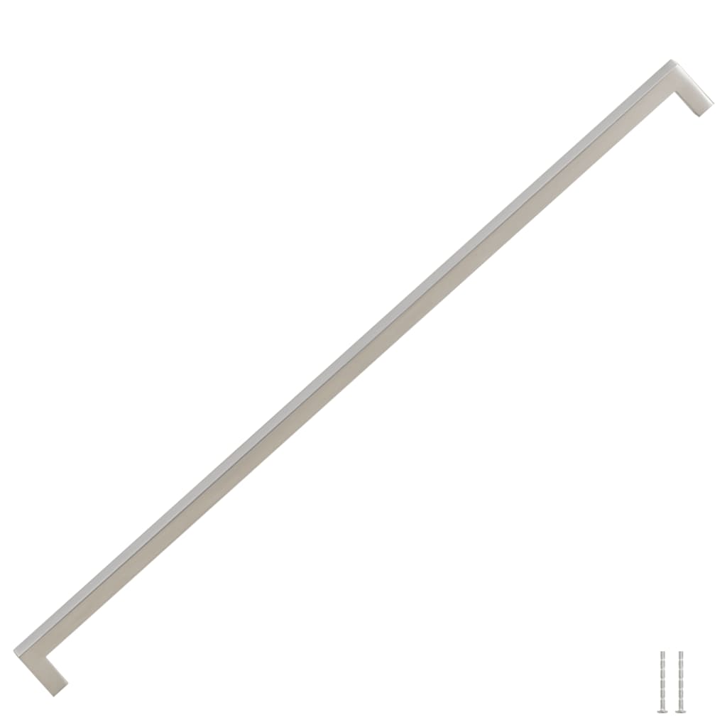 Kaapin Kahvat 5 Kpl Hopea 480 Mm Ruostumaton Teräs