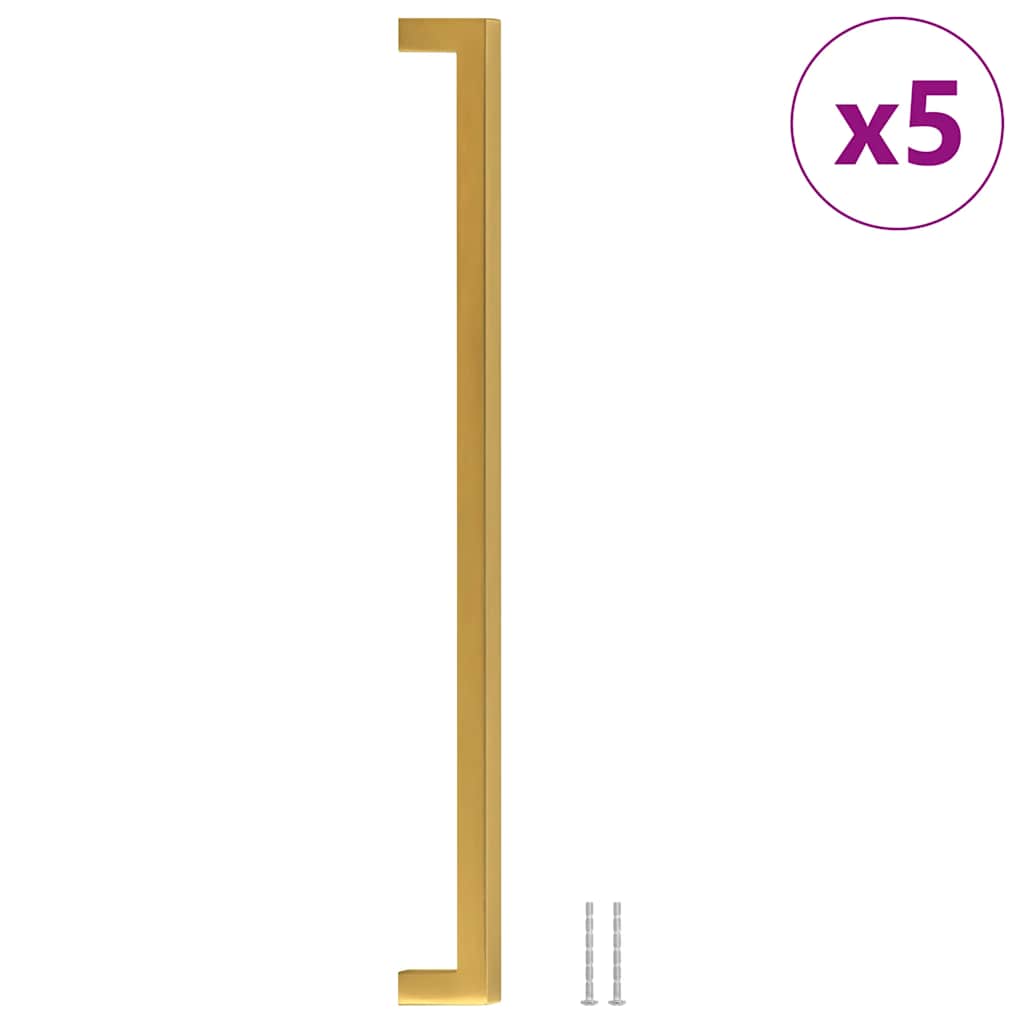 Kaapin Kahvat 5 Kpl Kulta 320 Mm Ruostumaton Teräs