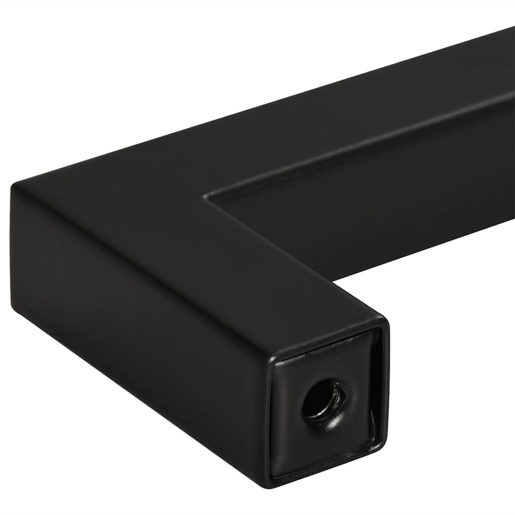 Kaapin Kahvat 10 Kpl Musta 64 Mm Ruostumaton Teräs