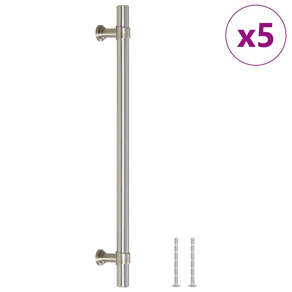 Kaapin Kahvat 5 Kpl Hopea 192 Mm Ruostumaton Teräs