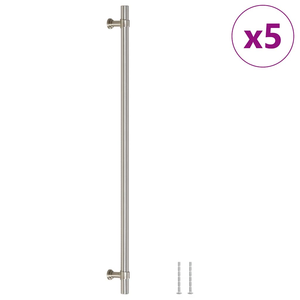 Kaapin Kahvat 5 Kpl Hopea 320 Mm Ruostumaton Teräs