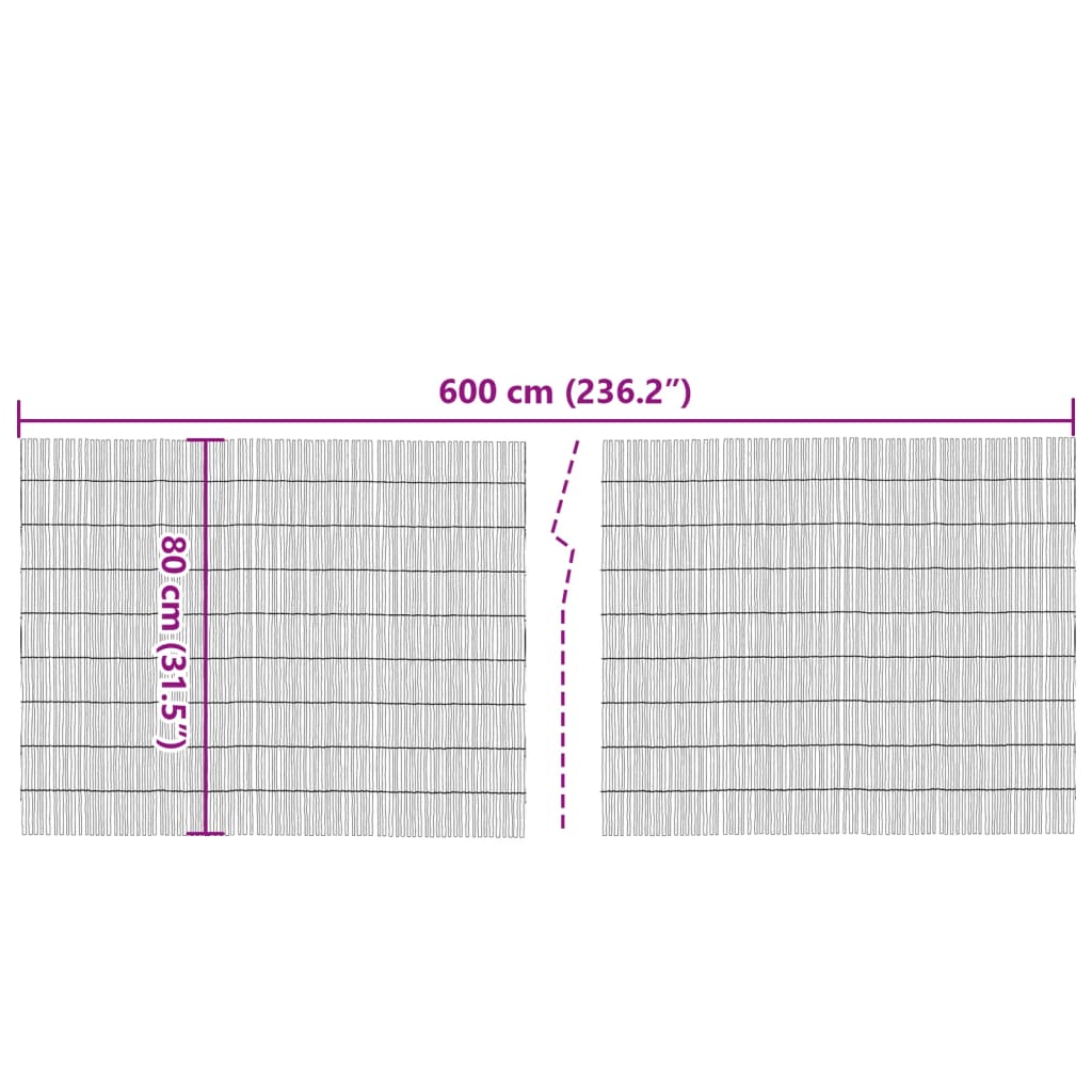 Puutarha-Aita 600X80 Cm Kaisla
