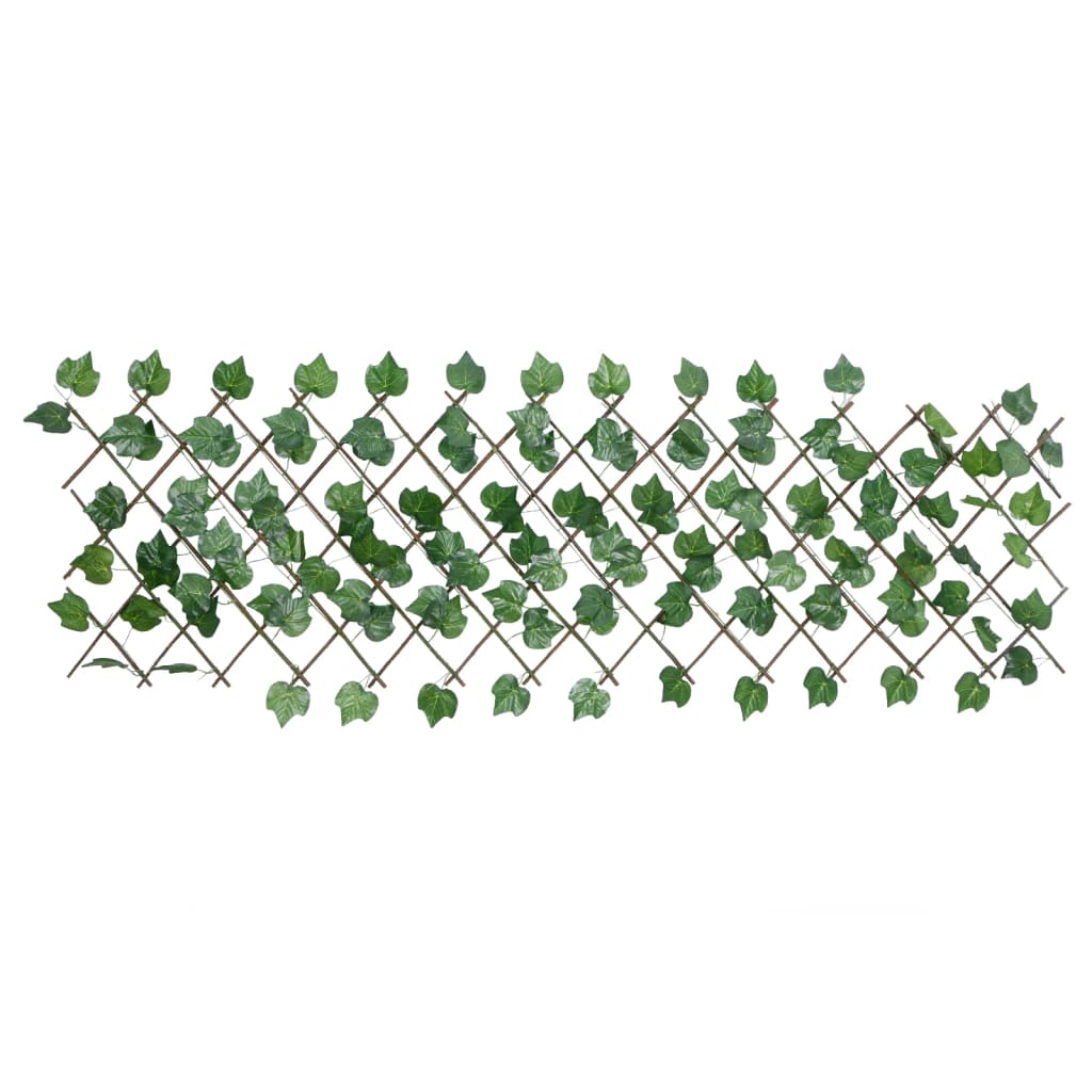 Säleikkö Tekoviininlehti Laajennettava Vihreä 5 Kpl 190X60 Cm