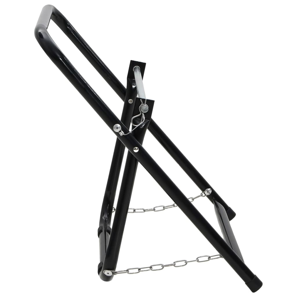 Letkukelakärry 48 Cm 45 Kg Musta Jauhemaalattu Teräs
