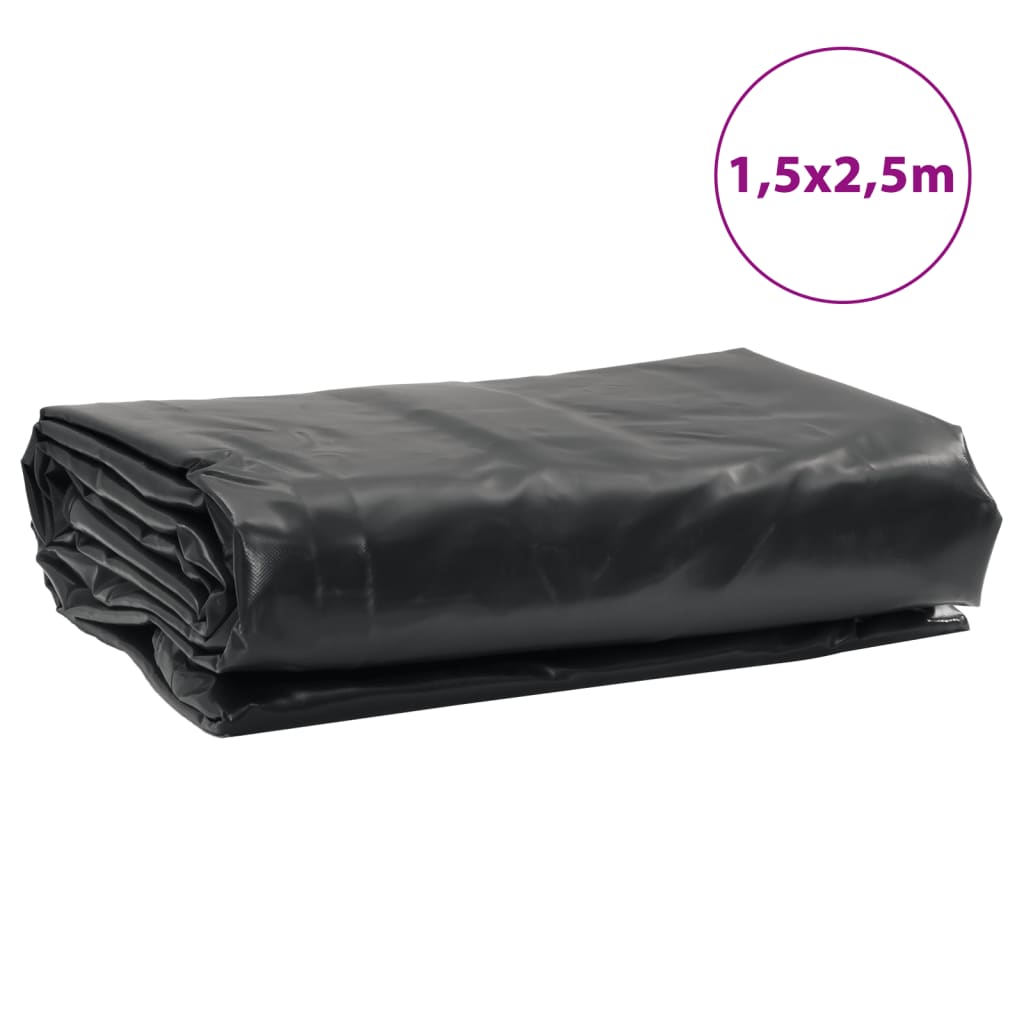Pressu Musta 1,5X2,5 M 650 G/M²