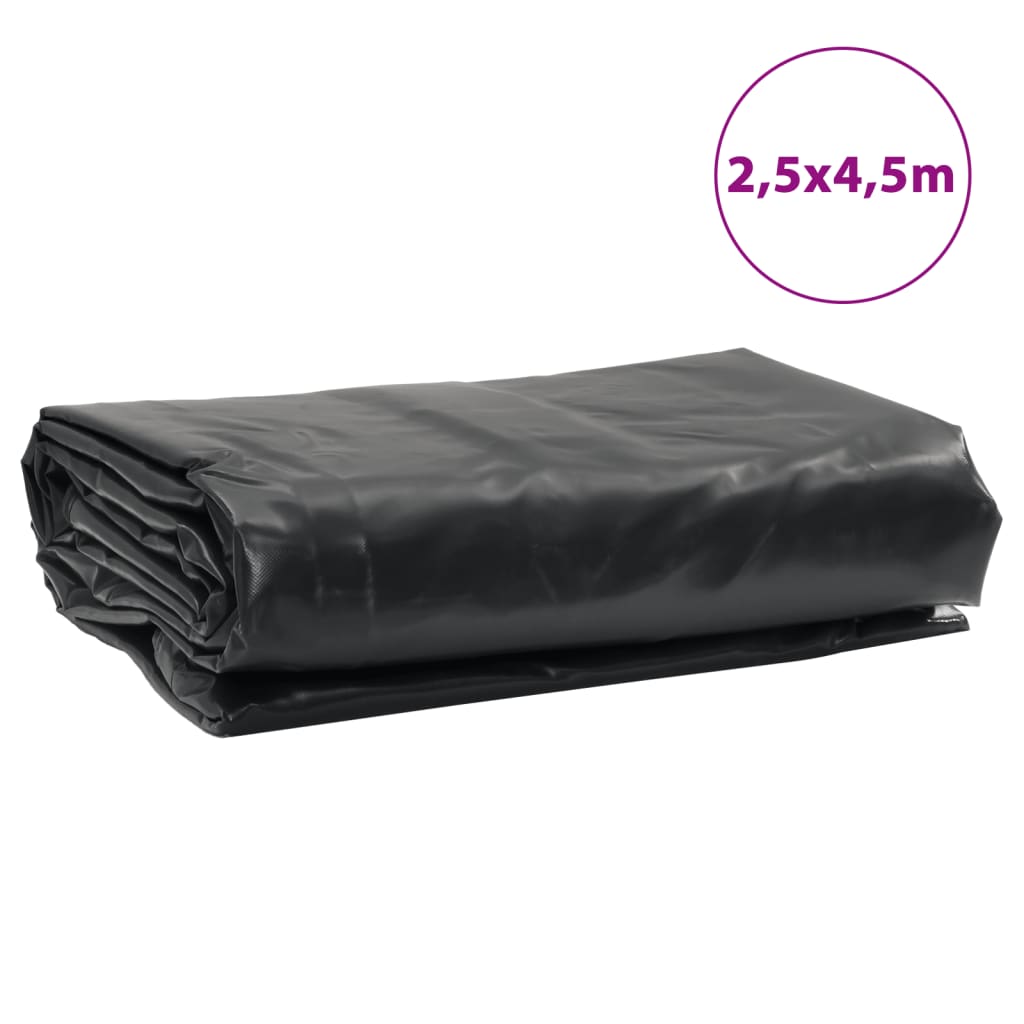Pressu Musta 2,5X4,5 M 650 G/M²