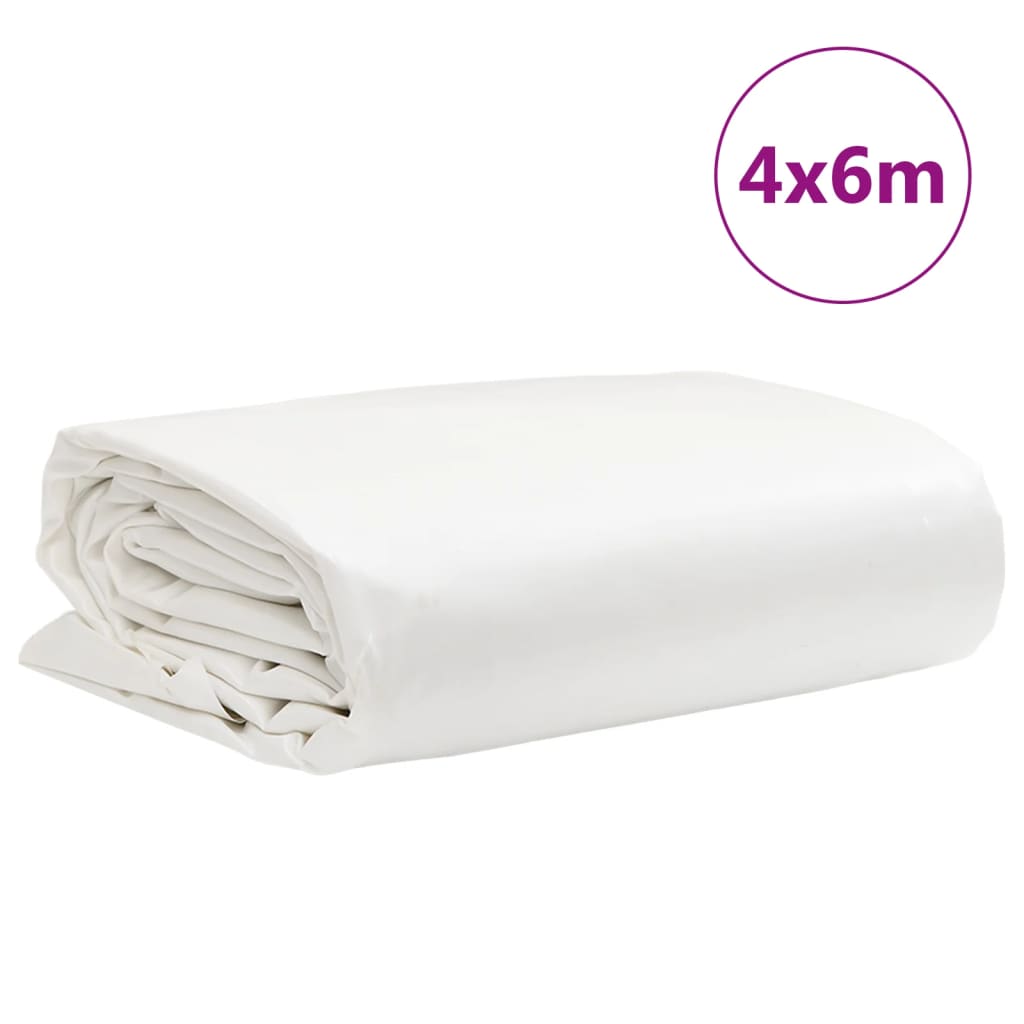 Pressu Valkoinen 4X6 M 650 G/M²