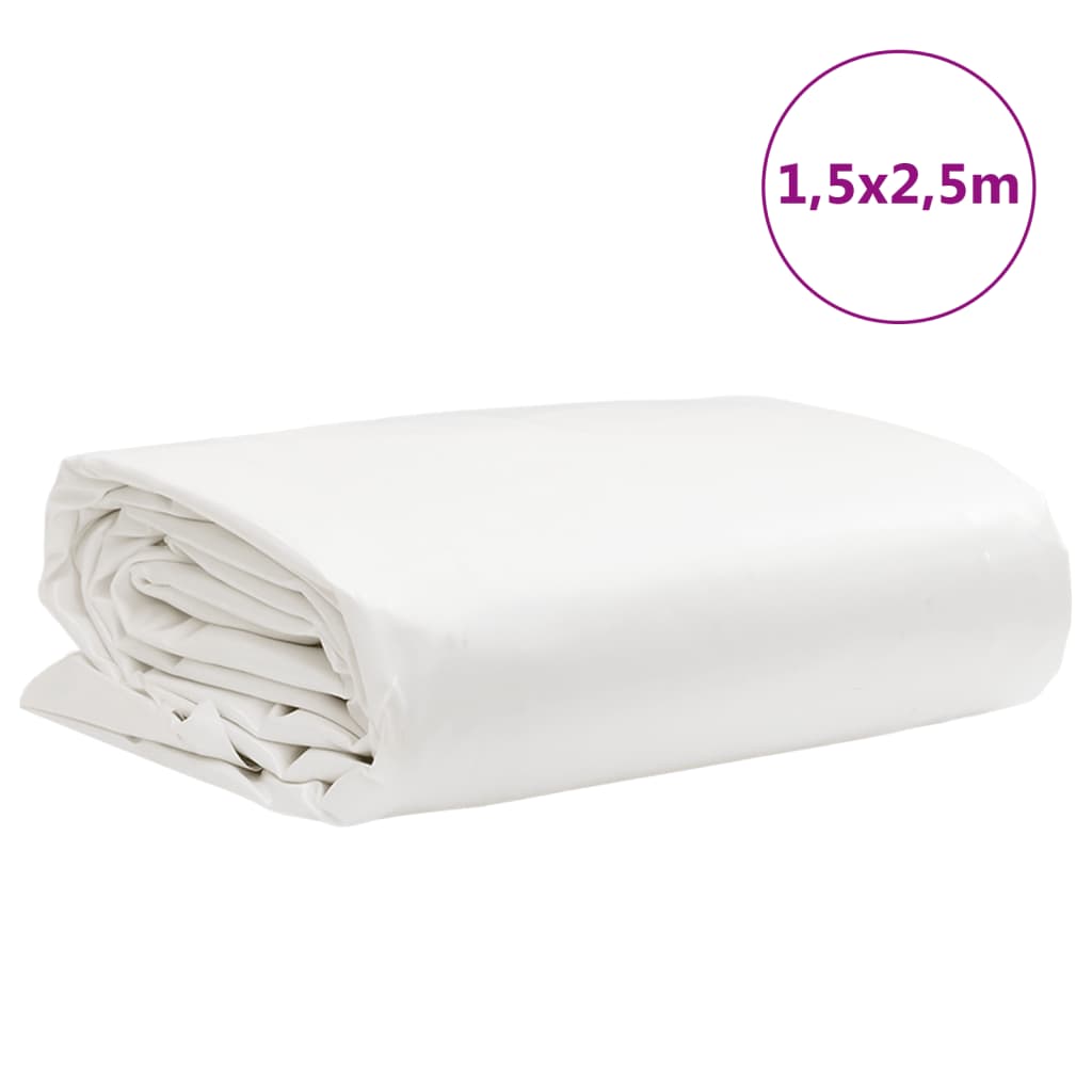 Pressu Valkoinen 1,5X2,5 M 650 G/M²