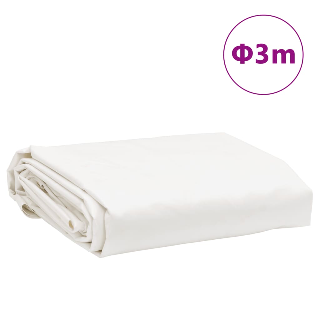 Pressu Valkoinen Ø 3 M 650 G/M²