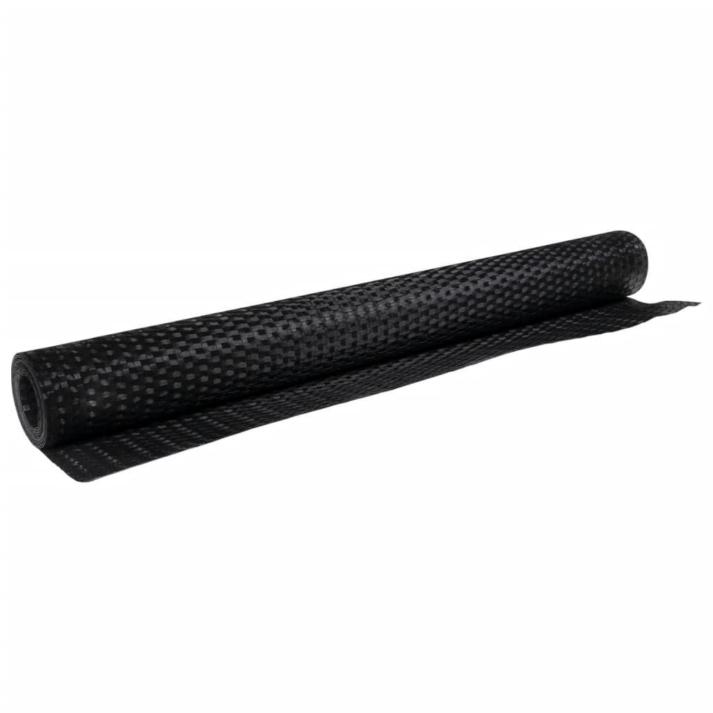 Parvekesuoja Musta 300X100 Cm Polyrottinki