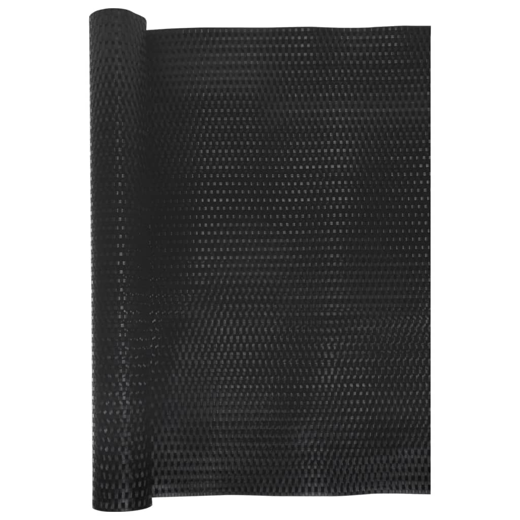 Parvekesuoja Musta 600X80 Cm Polyrottinki