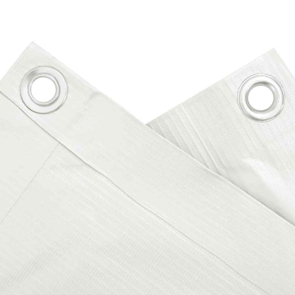 Parvekkeen Yksityisyyssuoja Valkoinen 700X120 Cm Pvc