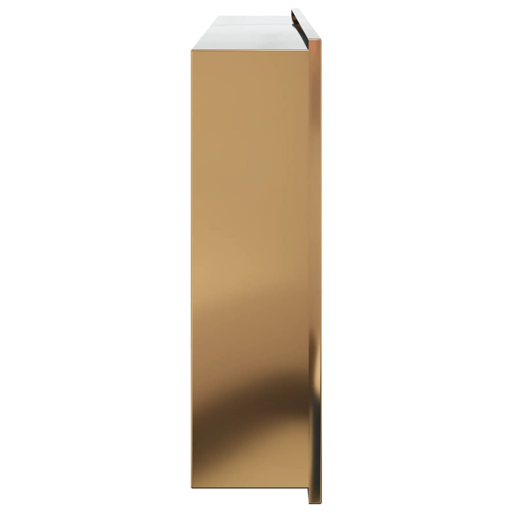 Suihkuhylly Harjattu Kulta 62X32X9 Cm Ruostumaton Teräs