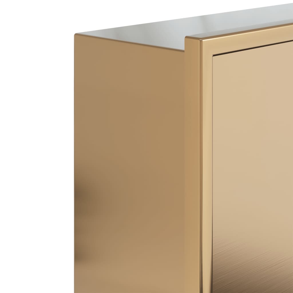 Suihkuhylly Harjattu Kulta 62X32X9 Cm Ruostumaton Teräs