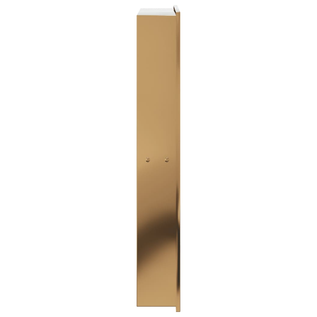 Suihkuhylly Harjattu Kulta 32X62X9 Cm Ruostumaton Teräs