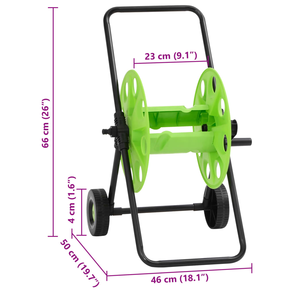 Letkukelakärry 60 M 1/2" Letkulle Teräs