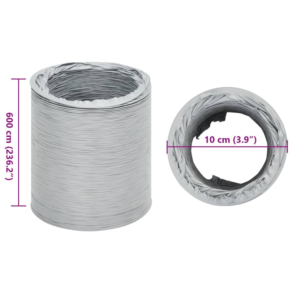 Ilmanpoistokanava Pvc 6 M Ø10 Cm
