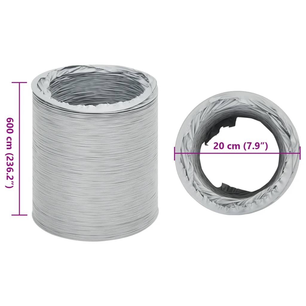 Ilmanpoistokanava Pvc 6 M Ø20 Cm