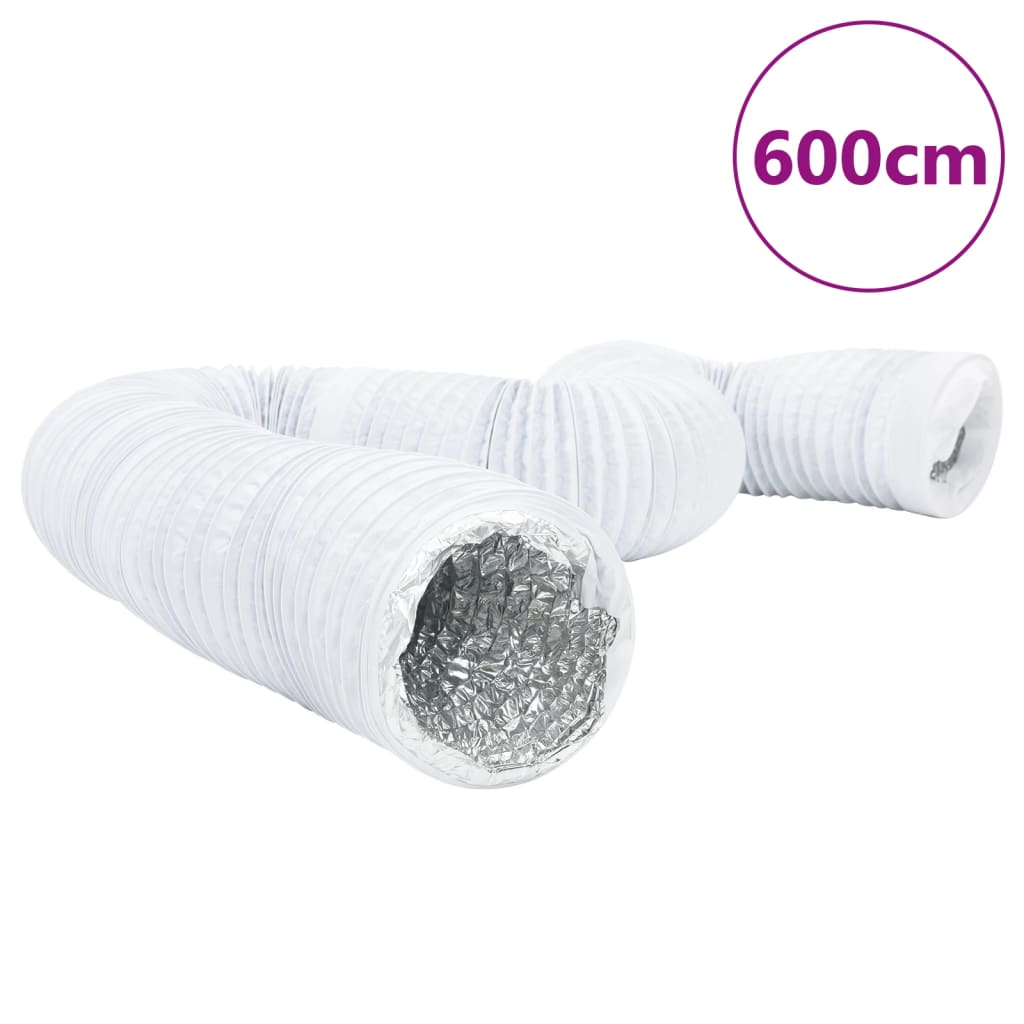 Ilmanvaihtokanava Alumiini Ja Pvc 6 M Ø10 Cm