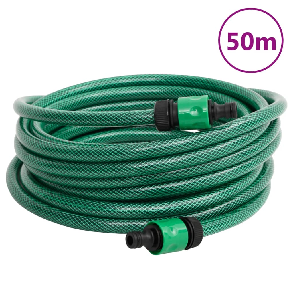 Letkukelakärry Vihreä 50 M Letkulla Pvc