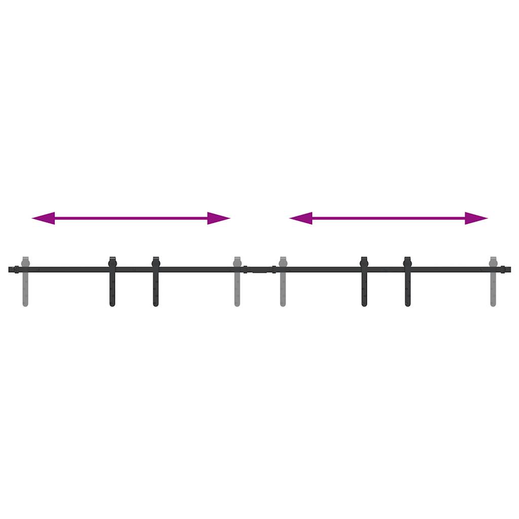 Liukukaapin Ovisarja 213 Cm Hiiliteräs