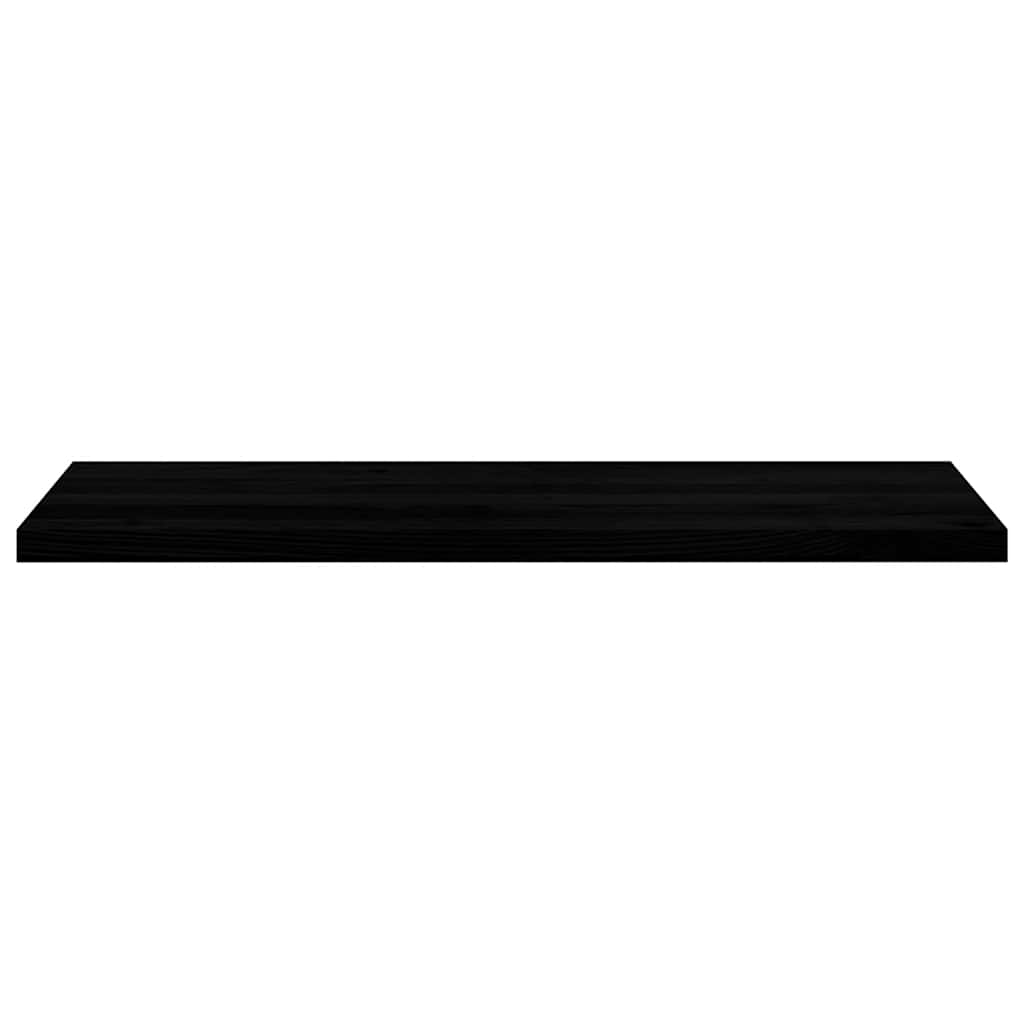 Ikkunalaudat 2 Kpl Ruskeanmusta 120X40X2 Cm Massiivipuutammea