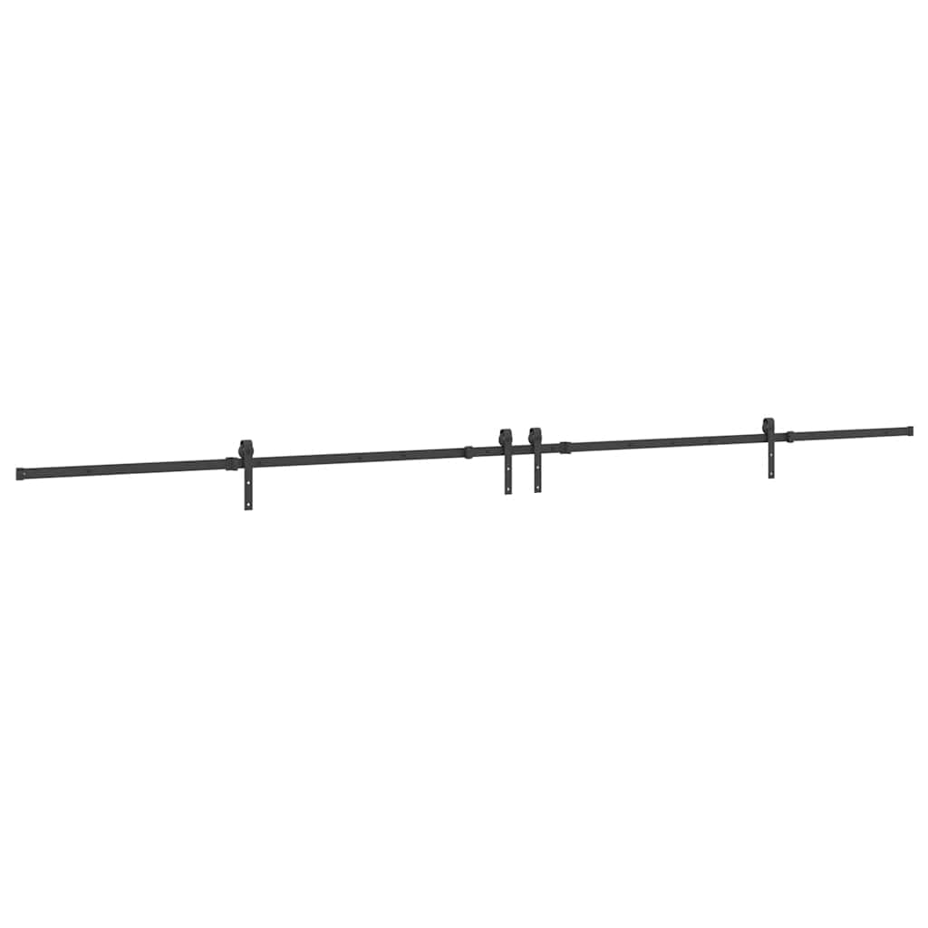 Liukuovi Hardware Kit 427 Cm Teräs Musta