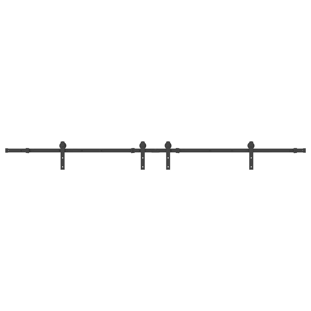 Liukuovi Hardware Kit 427 Cm Teräs Musta