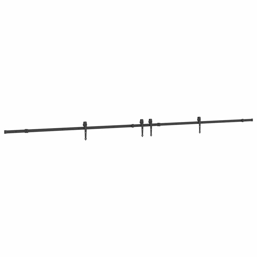 Liukuovi Hardware Kit 427 Cm Teräs Musta