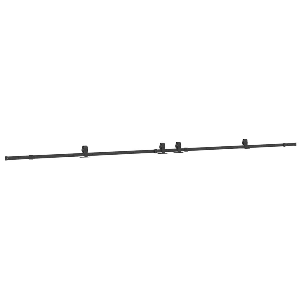 Liukuovi Hardware Kit 427 Cm Teräs Musta