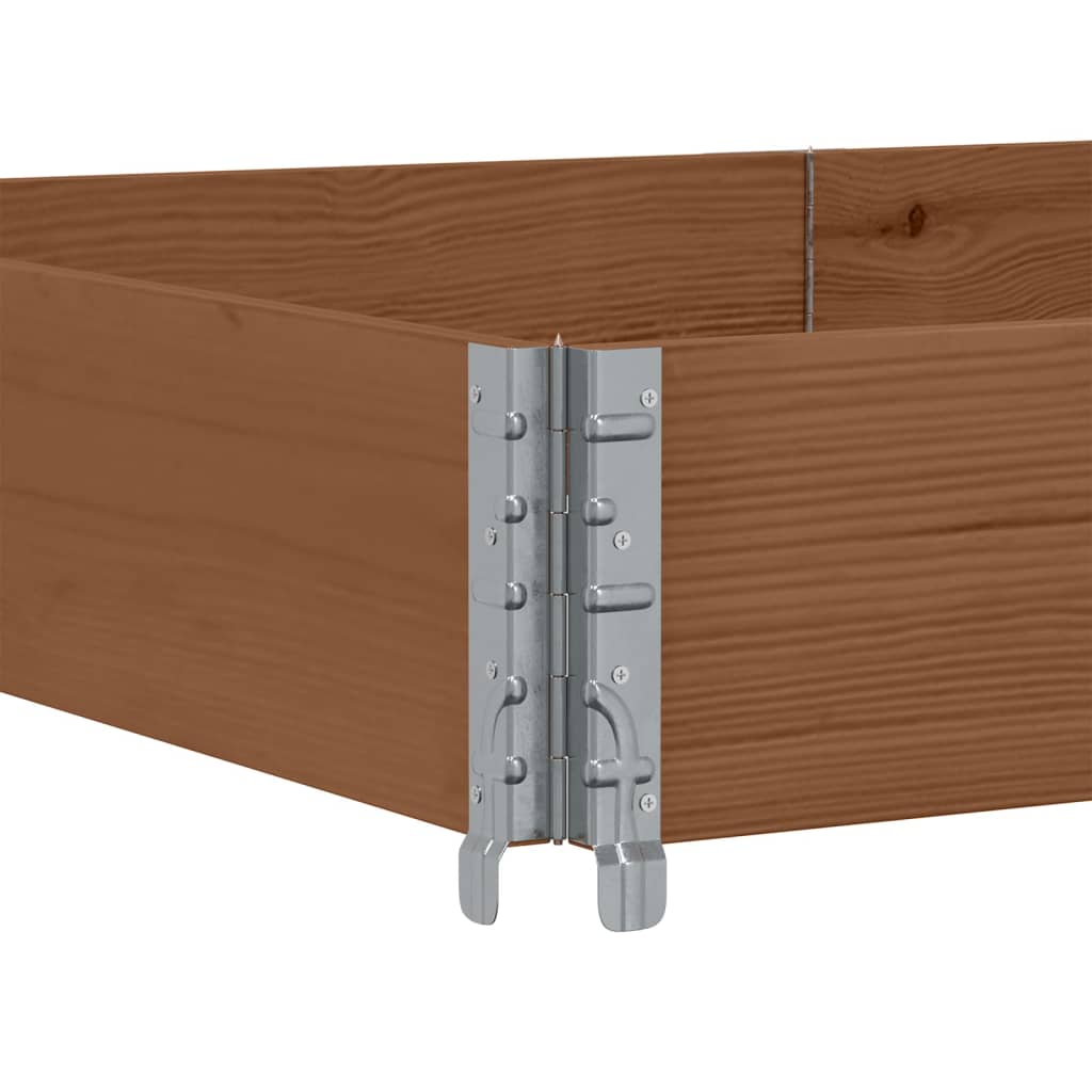 Kuormalavan Reunus Ruskea 150X100 Cm Täysi Mänty