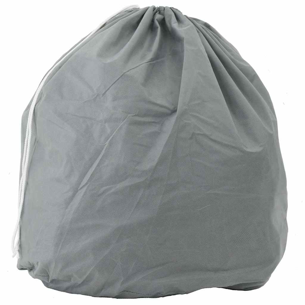Asuntovaunun Päällinen Harmaa 550X250X220 Cm Kuitukangas