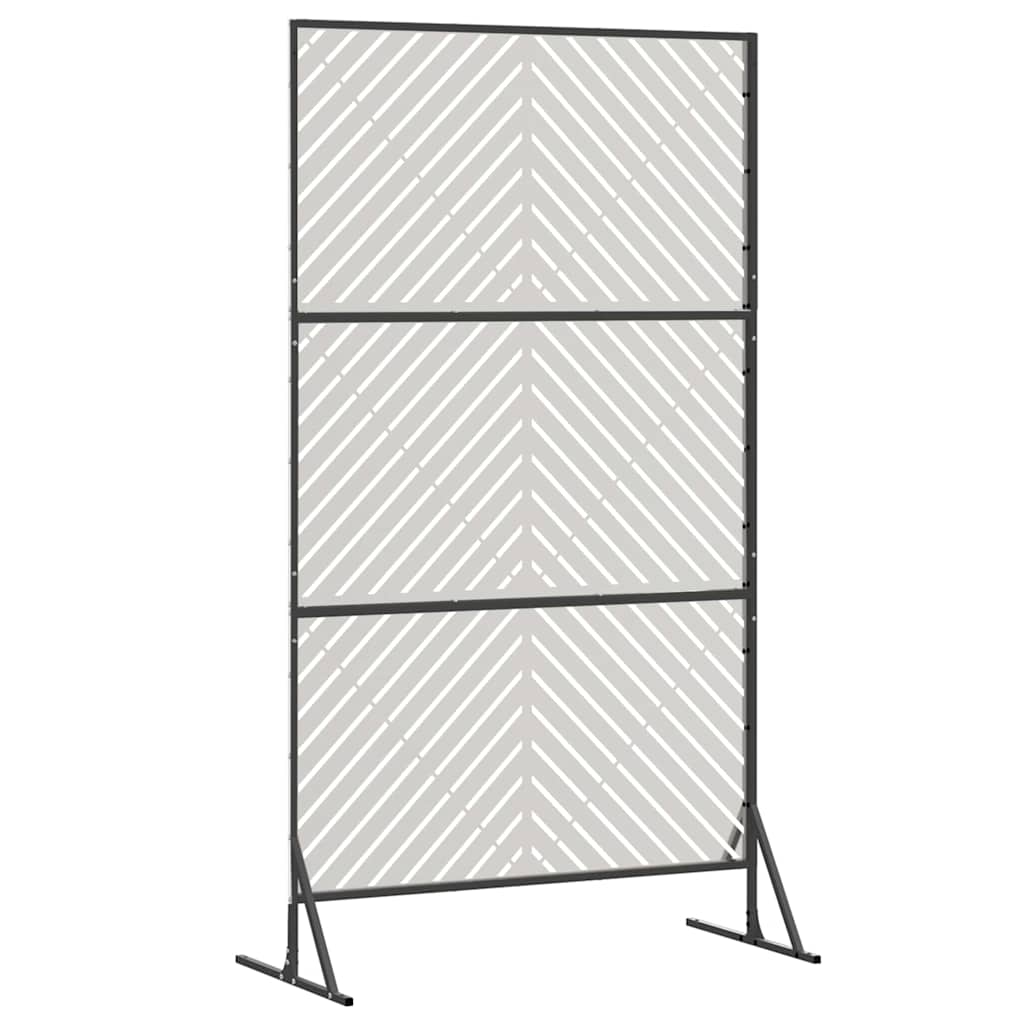 Yksityisyysnäyttö 100 X 50 X 180 Cm Ruostumaton Teräs Hopea