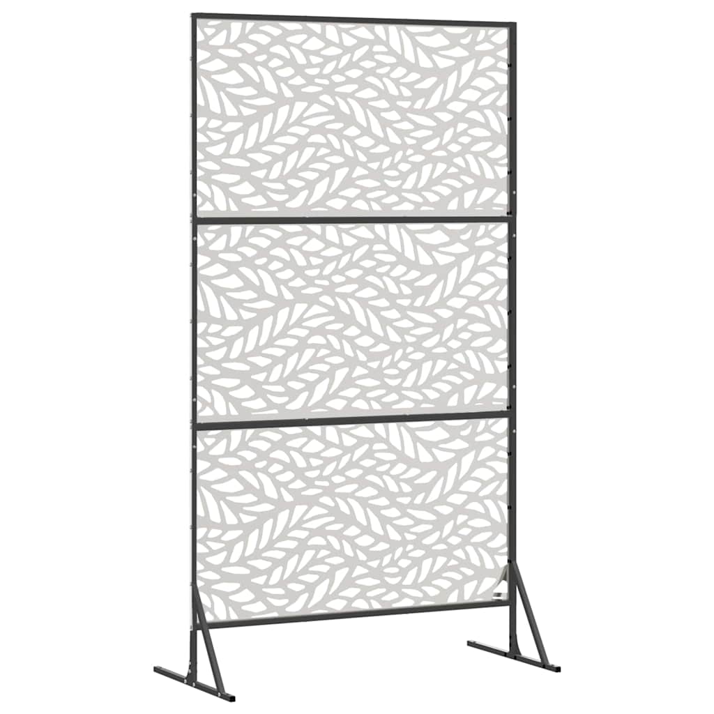 Yksityisyysnäyttö 100 X 50 X 180 Cm Ruostumaton Teräs Hopea
