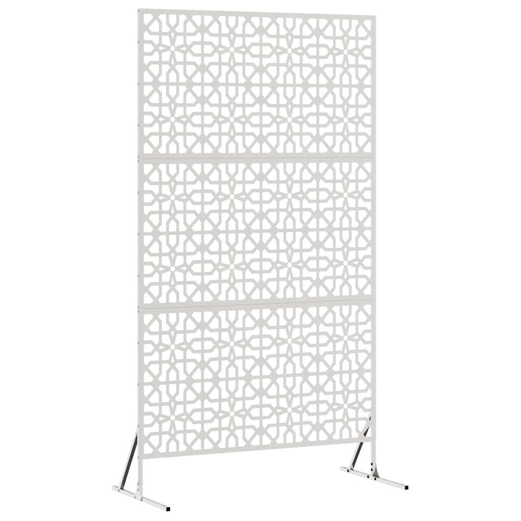 Yksityisyysnäyttö 100 X 50 X 180 Cm Ruostumaton Teräs Hopea
