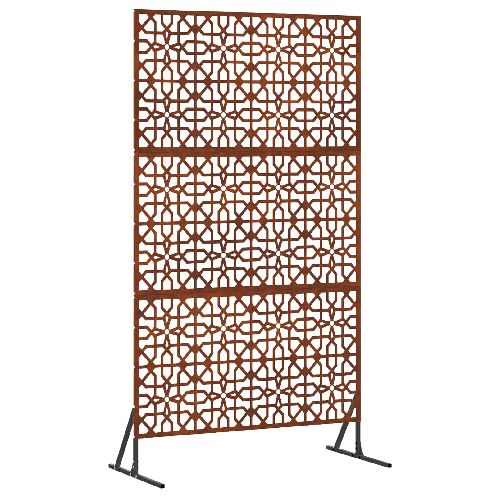 Yksityisyysnäyttö 100 X 50 X 180 Cm Säänkestävä Teräs