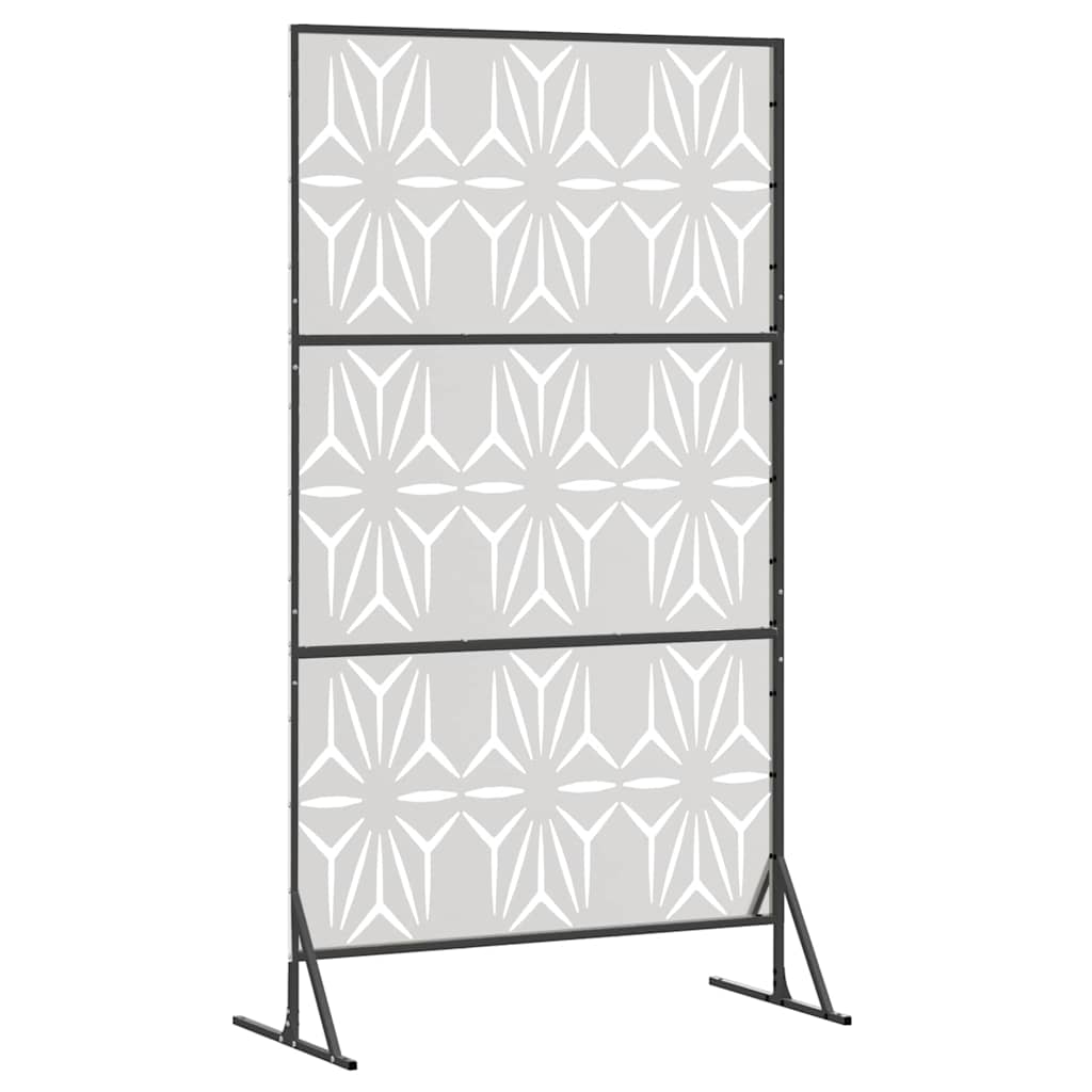 Yksityisyysnäyttö 100 X 50 X 180 Cm Ruostumaton Teräs Hopea