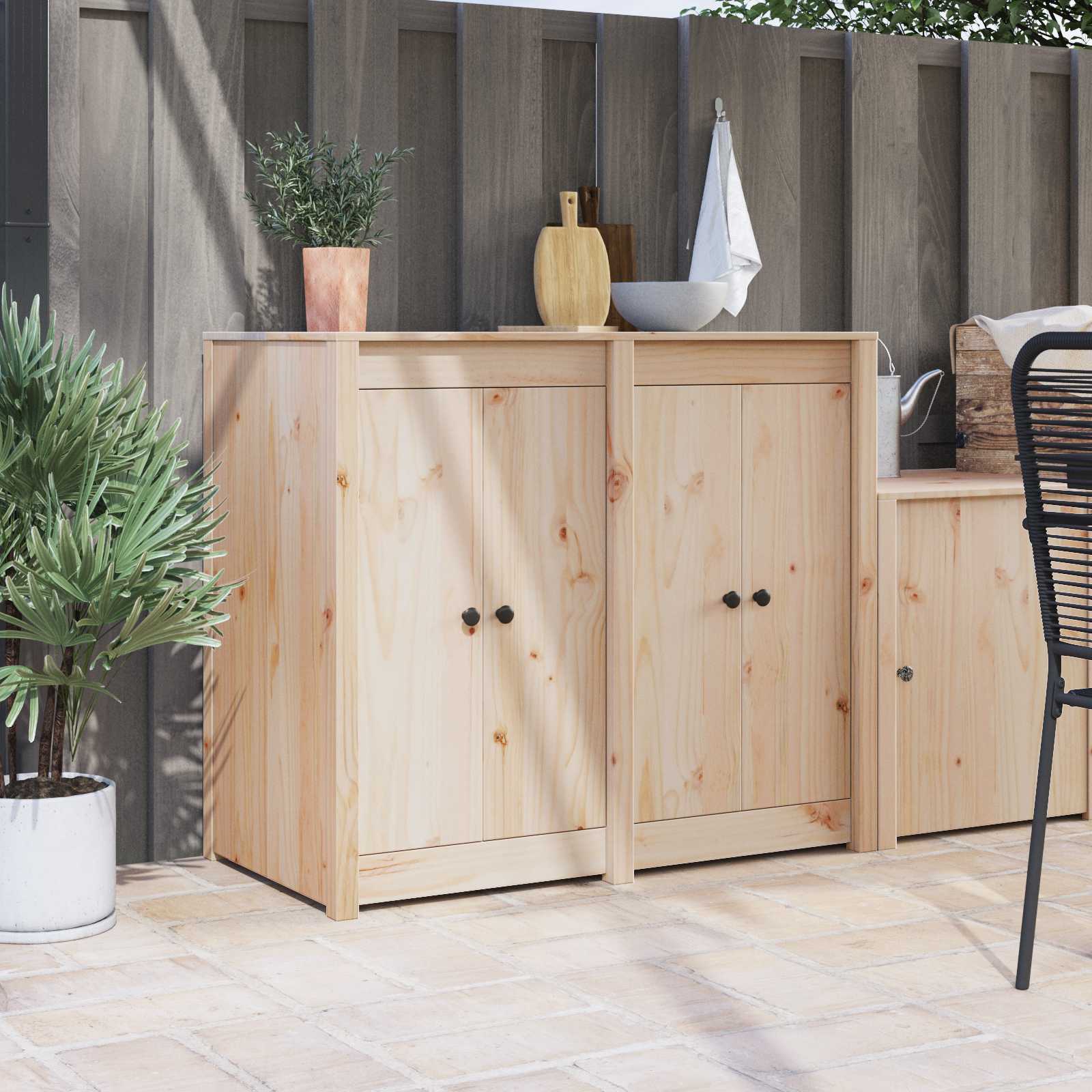 Keittiön Ovi Meppel 2 Kpl Ruskea 50 X 9 X 82 Cm