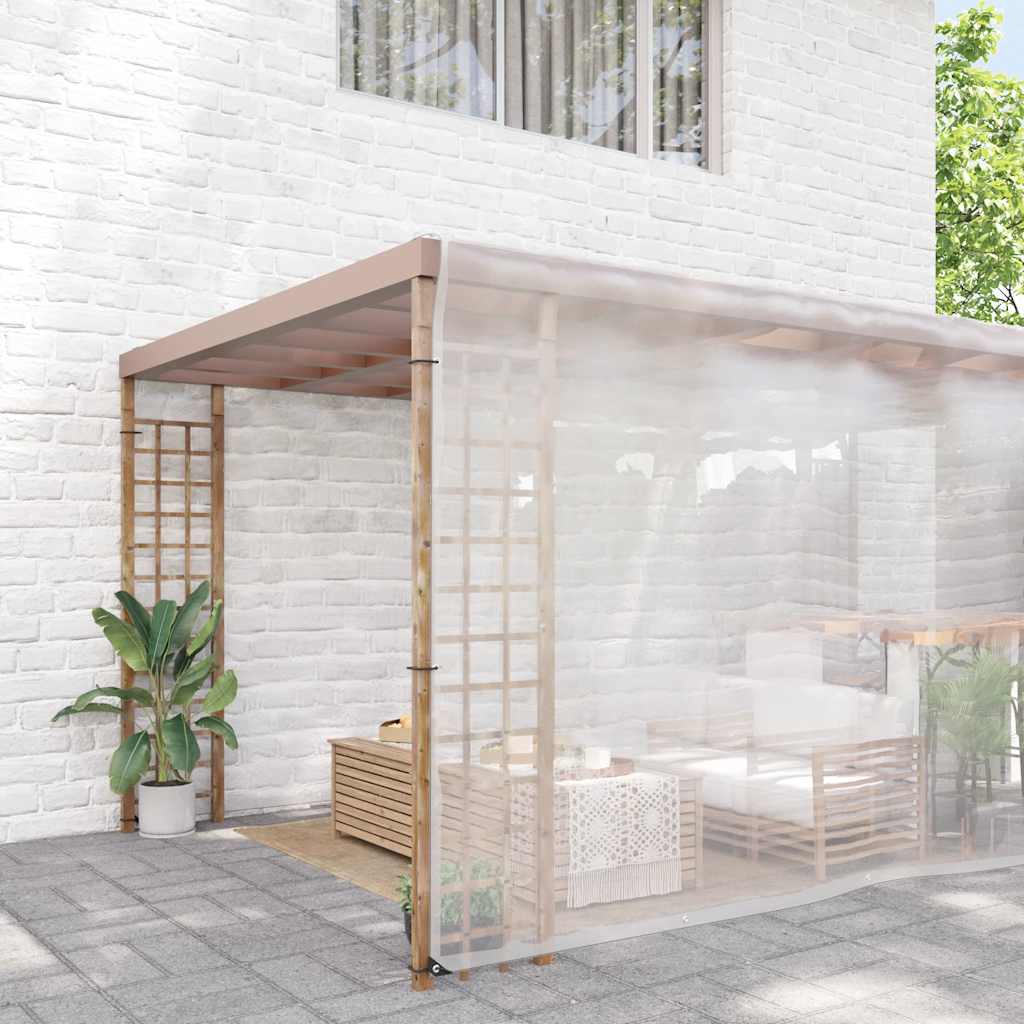Kirkas Suojapeite Silmukoilla 8X8 M Polyeteeniä