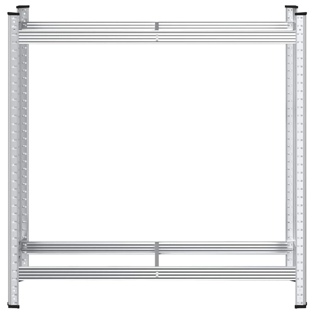 2-Kerroksinen Rengashylly Hopea 110X40X109 Cm Terästä