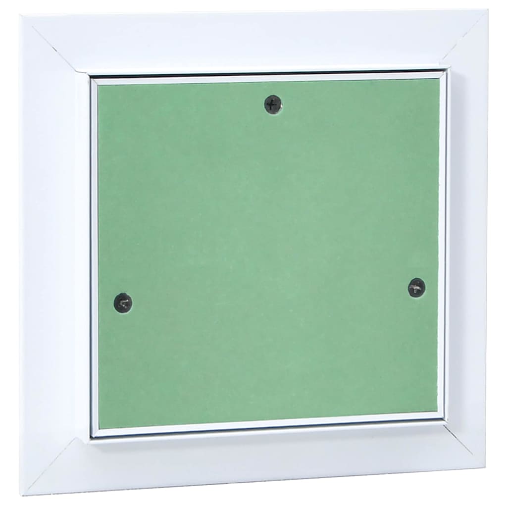 Access Panel Vihreä Ja Hopea 20 X 20 Cm Alumiini Ja Kipsilevy