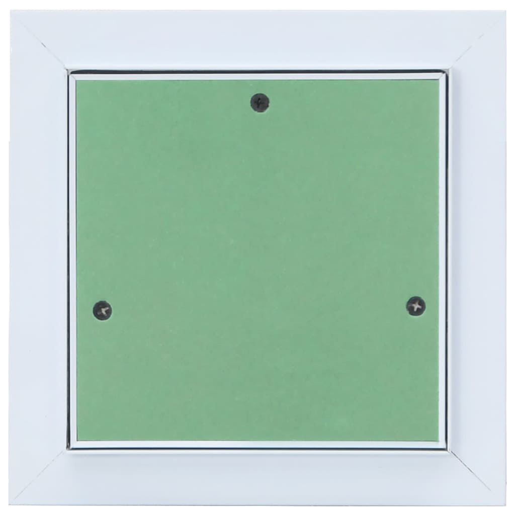 Access Panel Vihreä Ja Hopea 20 X 20 Cm Alumiini Ja Kipsilevy