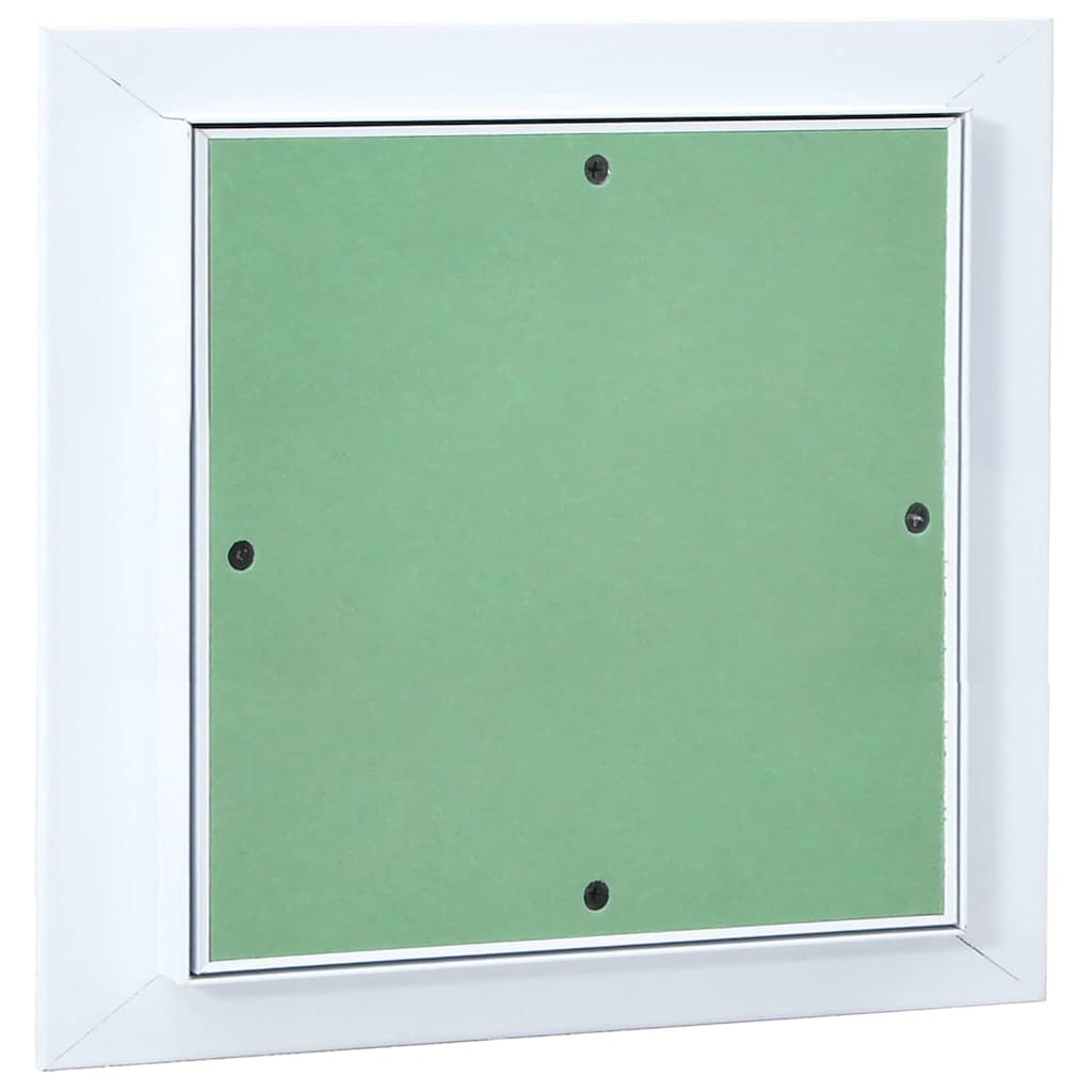 Access Panel Vihreä Ja Hopea 30 X 30 Cm Alumiini Ja Kipsilevy