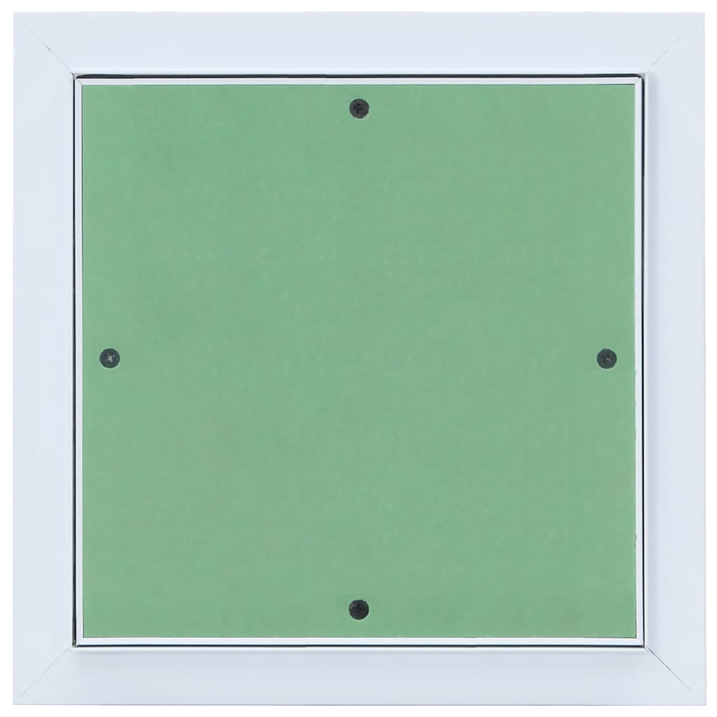 Access Panel Vihreä Ja Hopea 30 X 30 Cm Alumiini Ja Kipsilevy