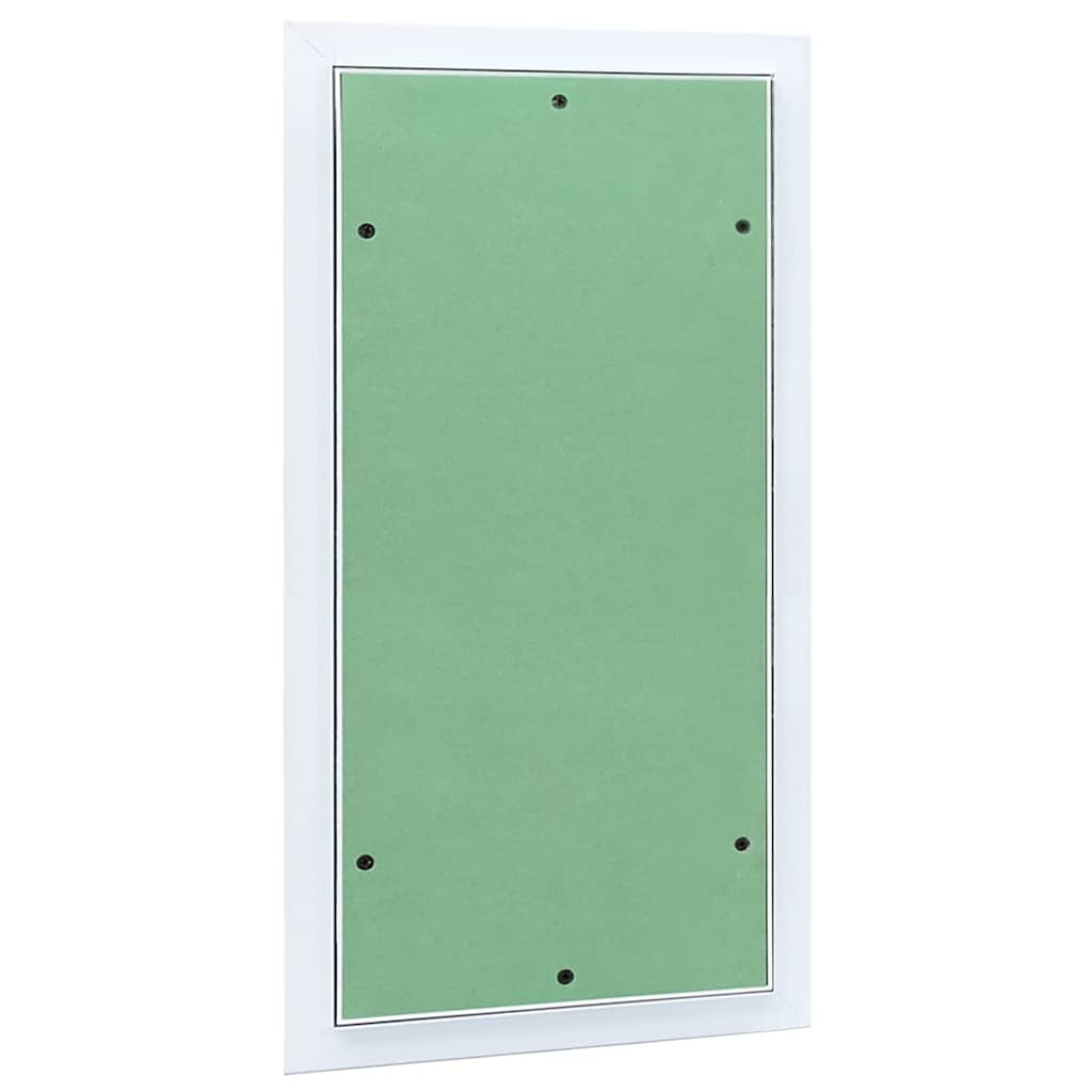 Access Panel Vihreä Ja Hopea 35 X 55 Cm Alumiini Ja Kipsilevy