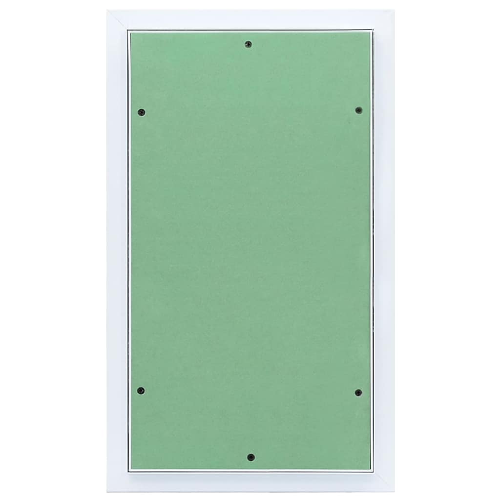 Access Panel Vihreä Ja Hopea 35 X 55 Cm Alumiini Ja Kipsilevy