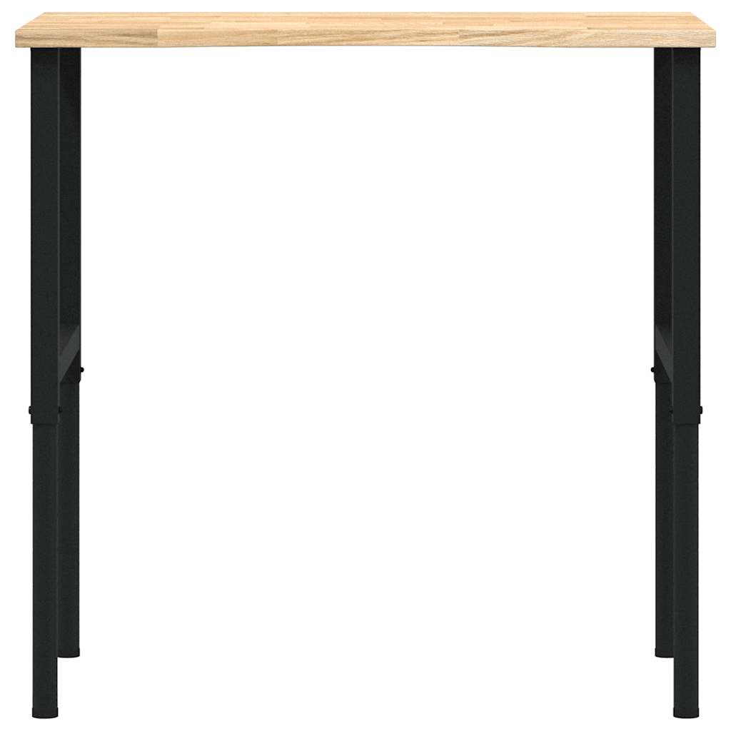 Työpenkki 100X60X(71,5-98) Cm Täysi Tammi