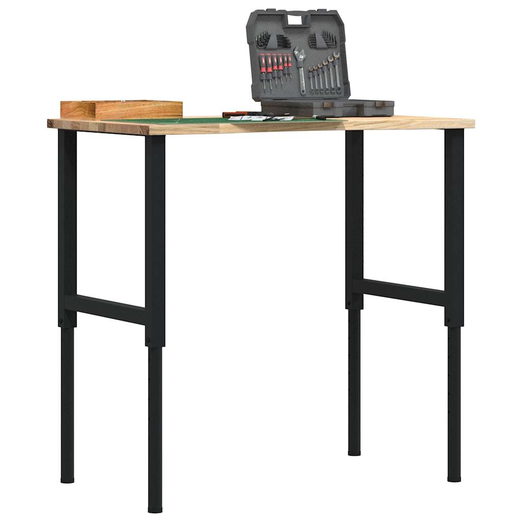 Työpenkki 100X60X(71,5-98) Cm Täysi Tammi