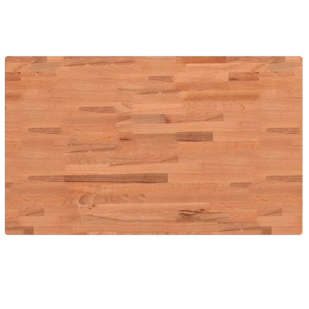 Työpenkki 100X60X(73-99,5) Cm Täysi Pyökki Suorakaide