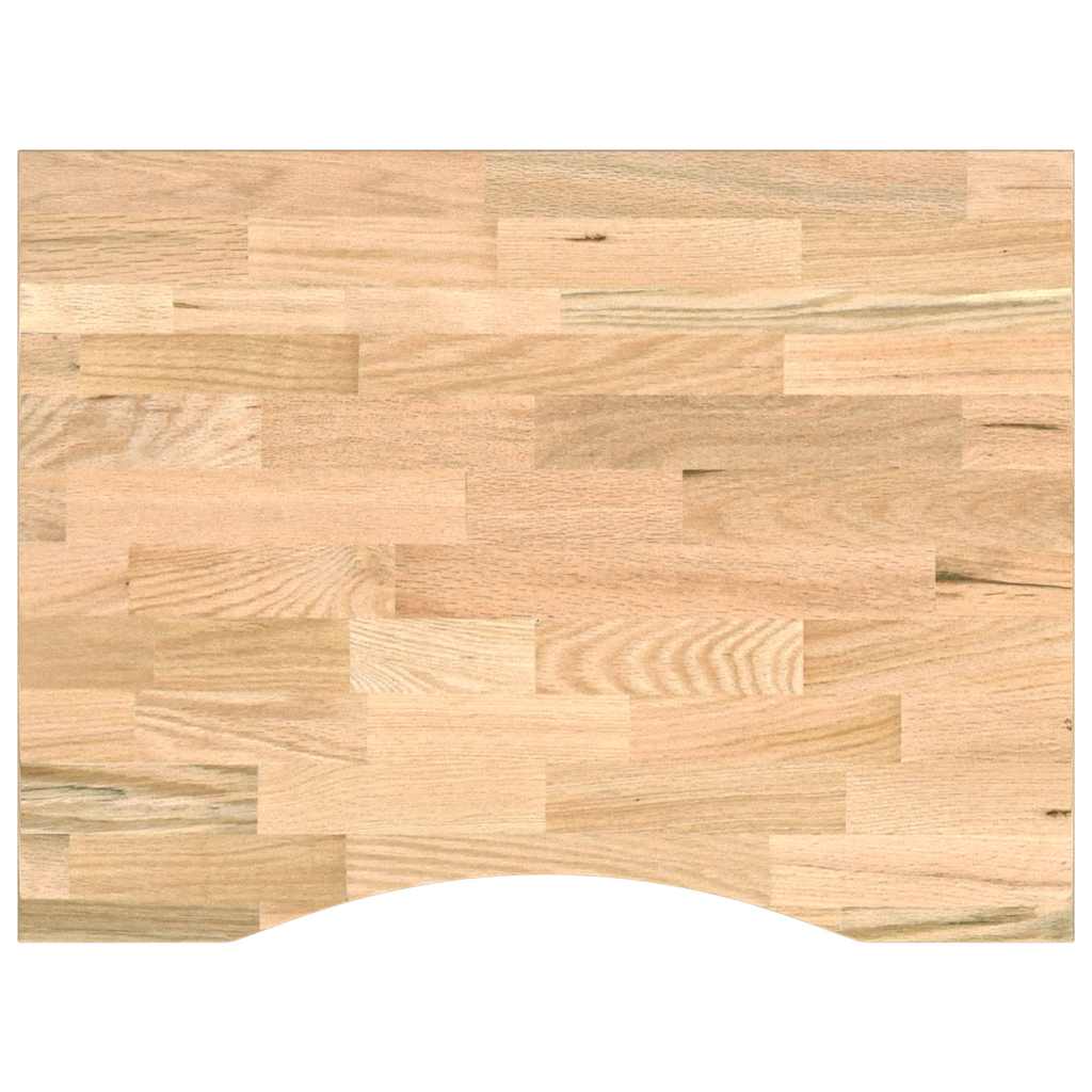 Työpöytä 80X60X(71,5-98) Cm Massiivipuutammea